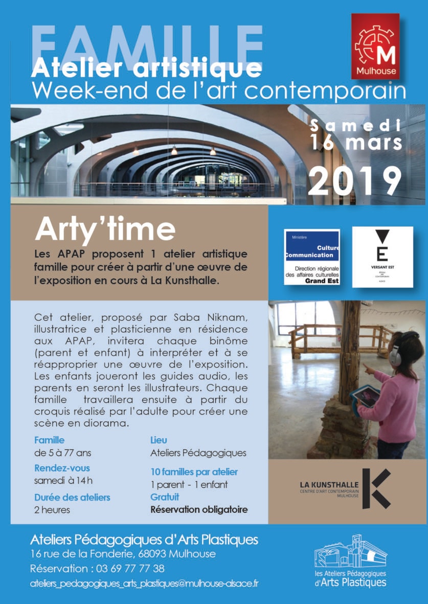 Week-end de l’art contemporain (APAP)arty’time