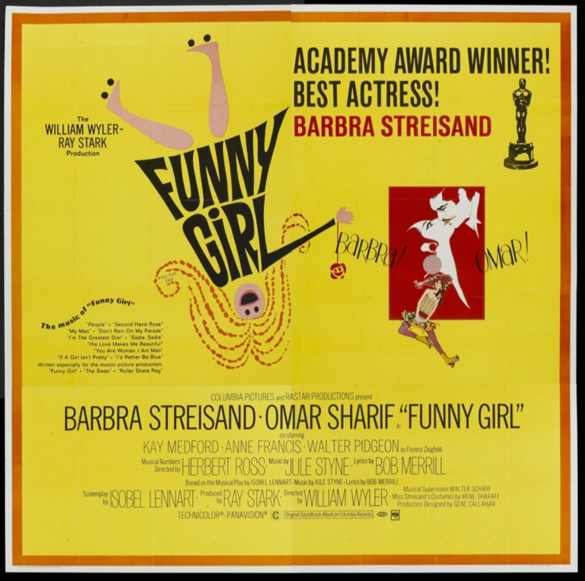 2022 ANNÉE WILLIAM WYLER "FUNNY GIRL"
