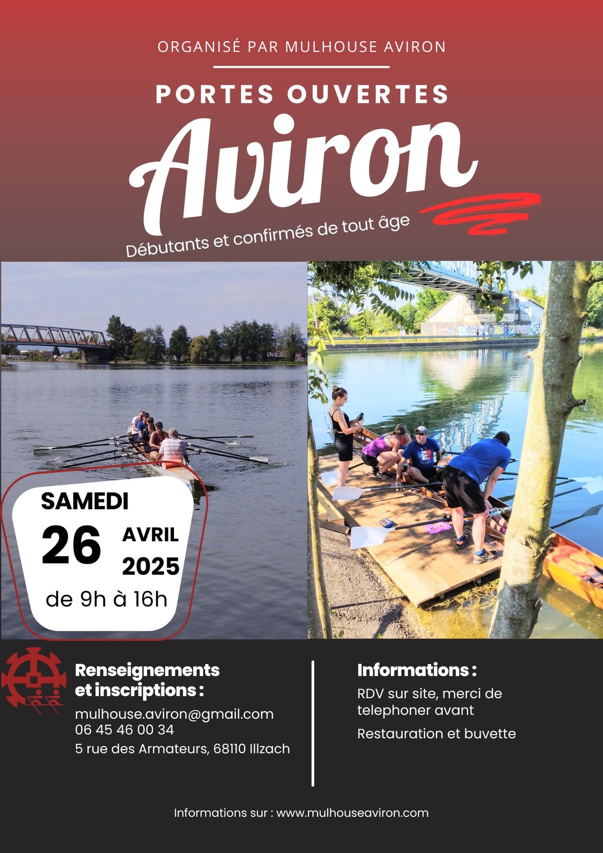 Portes Ouvertes Mulhouse Aviron