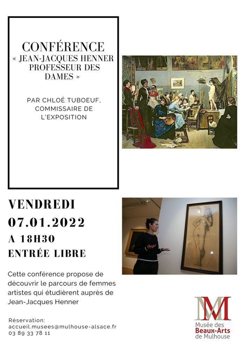 CONFERENCE « Jean-Jacques Henner professeur des dames »