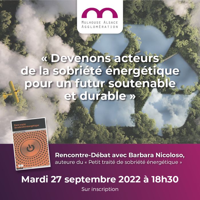 Rencontre-débat avec Barbara Nicoloso sur le thème de la sobriété énergétique