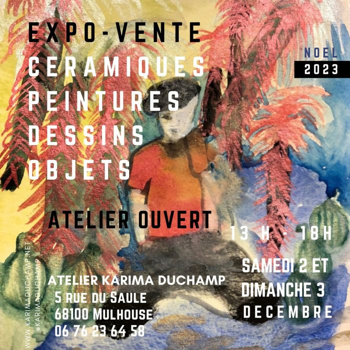 Portes ouvertes : atelier "KARIMA DUCHAMP"