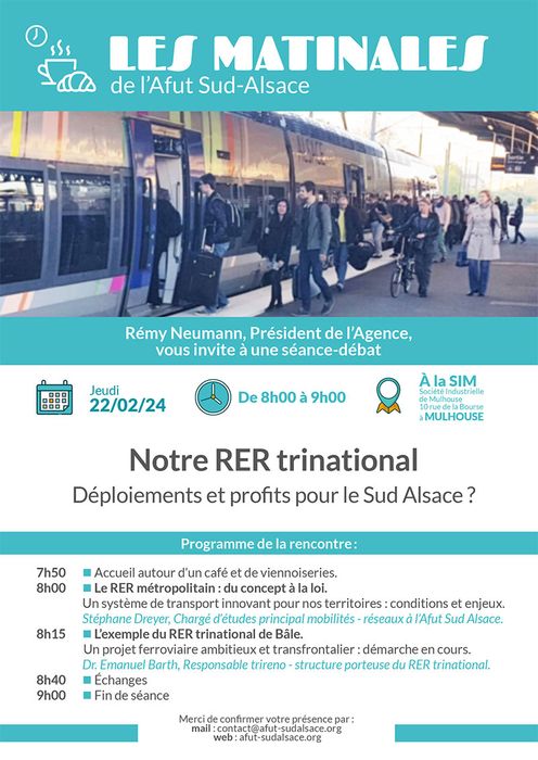 Les Matinales : notre RER trinational