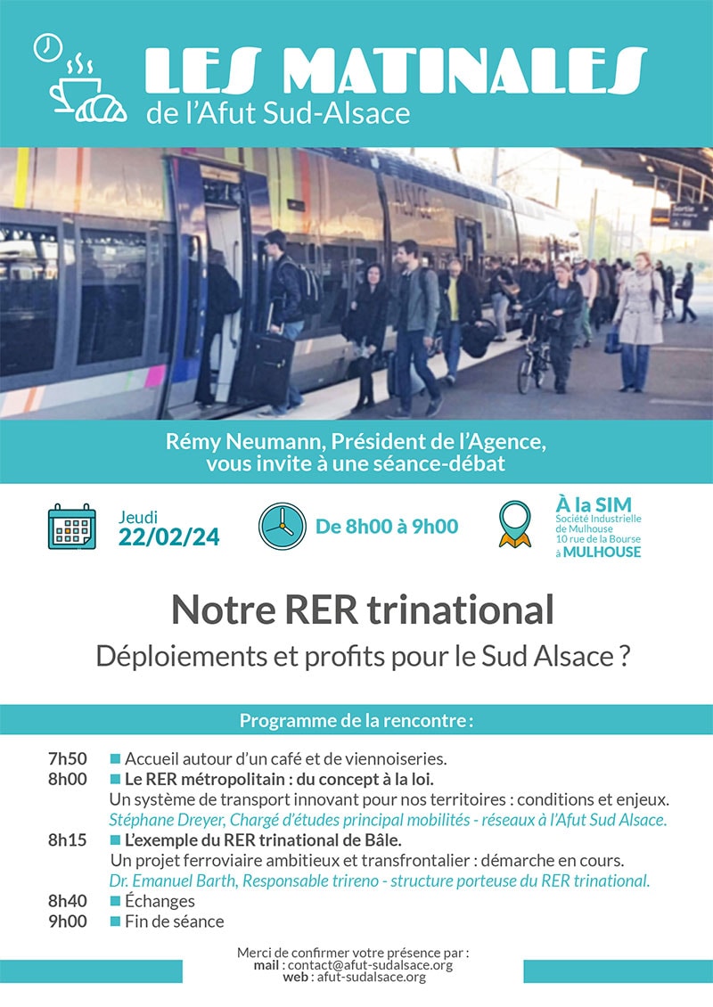 Les Matinales : notre RER trinational
