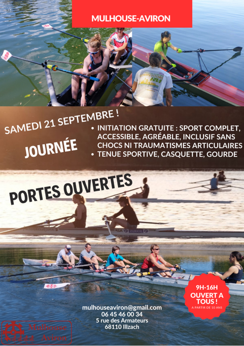 Mulhouse-Aviron : Portes Ouvertes