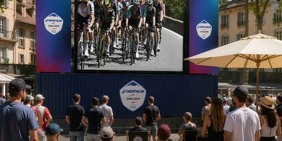 Fan Zone Decathlon CMA CGM Mulhouse
