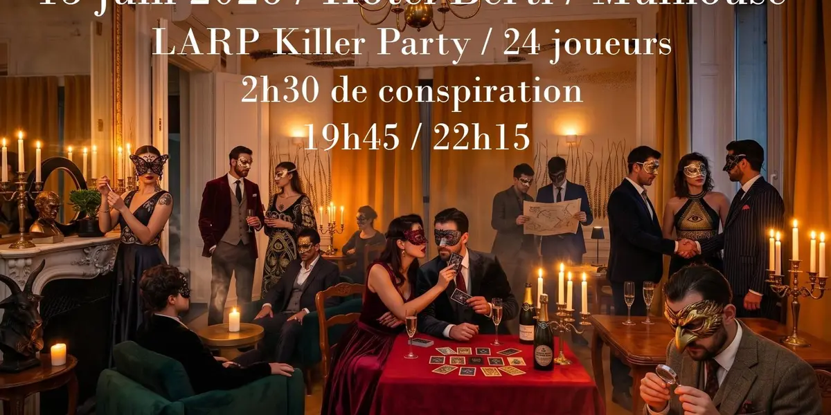 MASTERS OF SHADOWS : Théâtre immersif & Jeu de conspiration