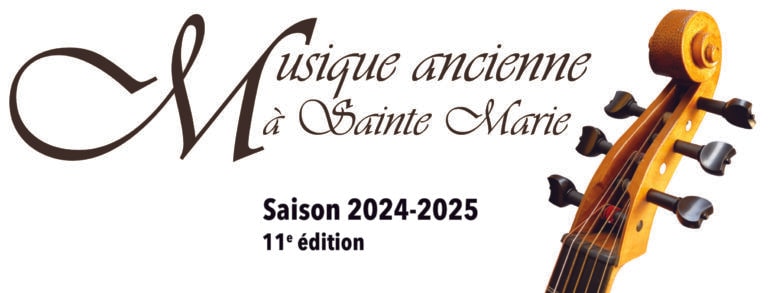 Musique ancienne à Sainte-Marie : Nouvelle saison