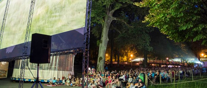 Cinéma sous les étoiles au zoo