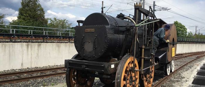 Démonstrations de la locomotive Marc Seguin