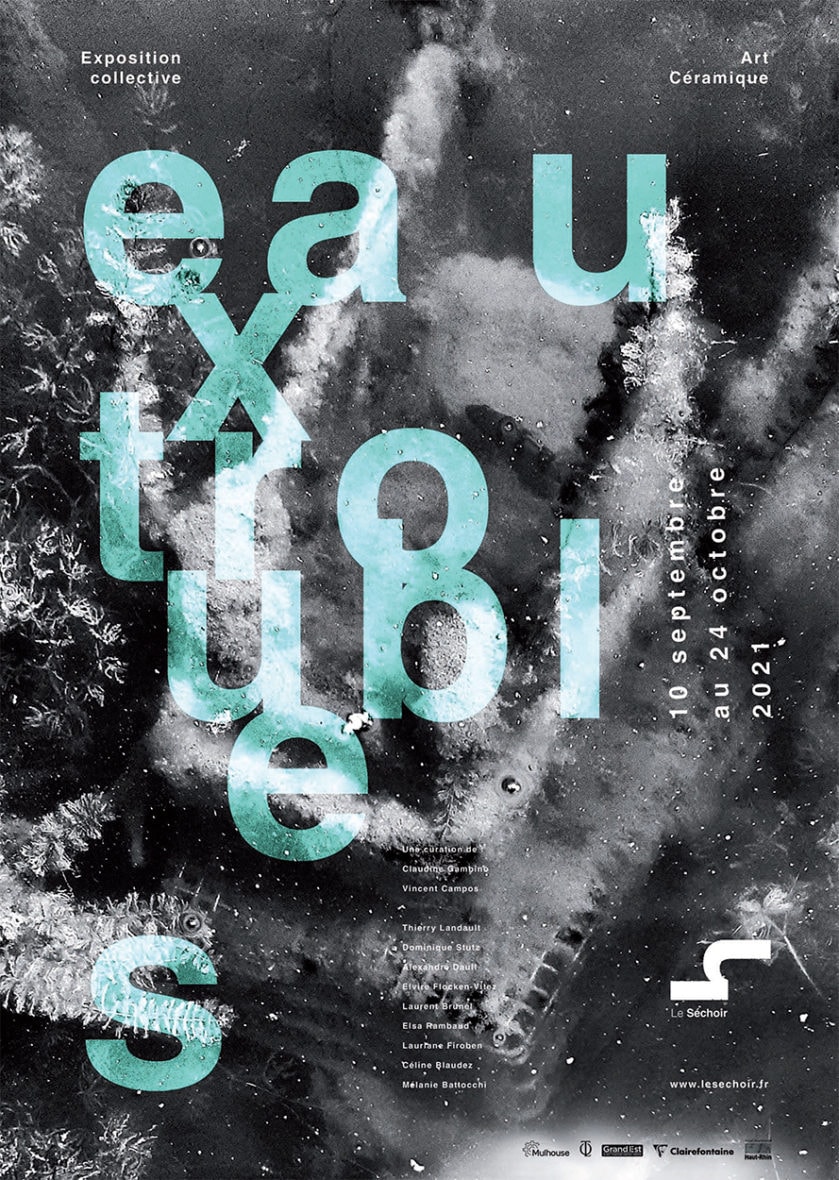 Exposition Eaux Troubles (céramique)