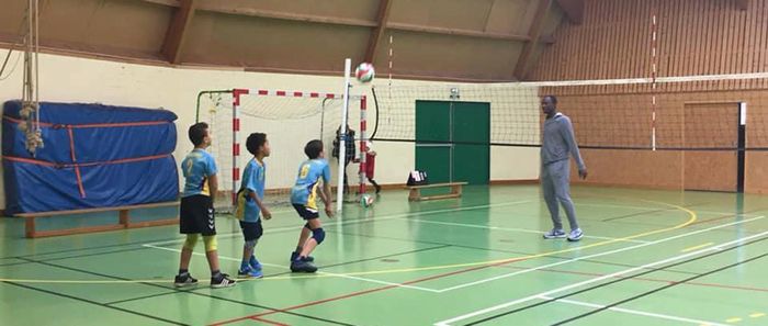 Atelier vélo et volley