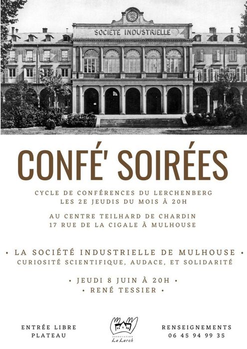 Confé' Soirées - La Société Industrielle de Mulhouse, curiosité scientifique, audace et solidarité