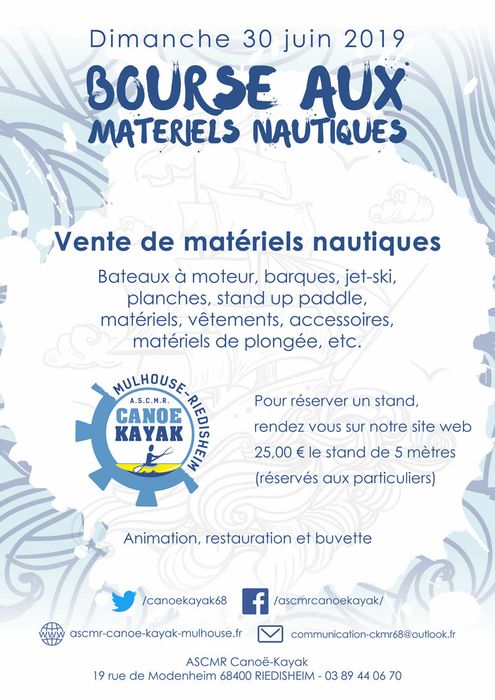 Bourse aux matériels nautiques