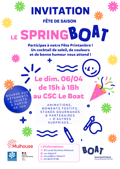 Fête du Printemps SPRINGBOAT