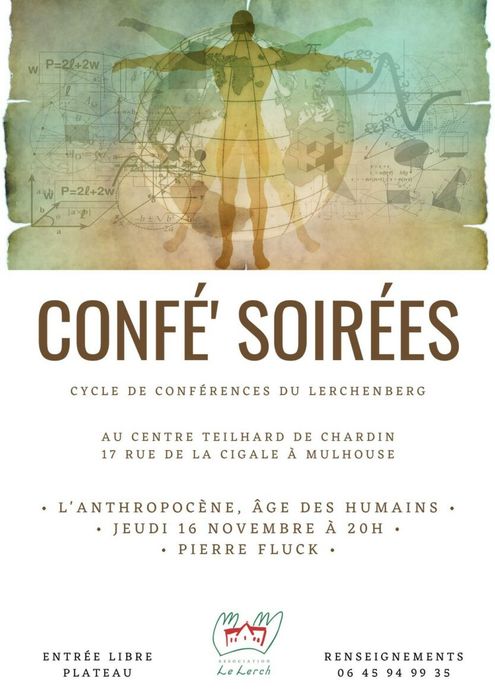 Confé' Soirées - L'anthropocène, âge des humains