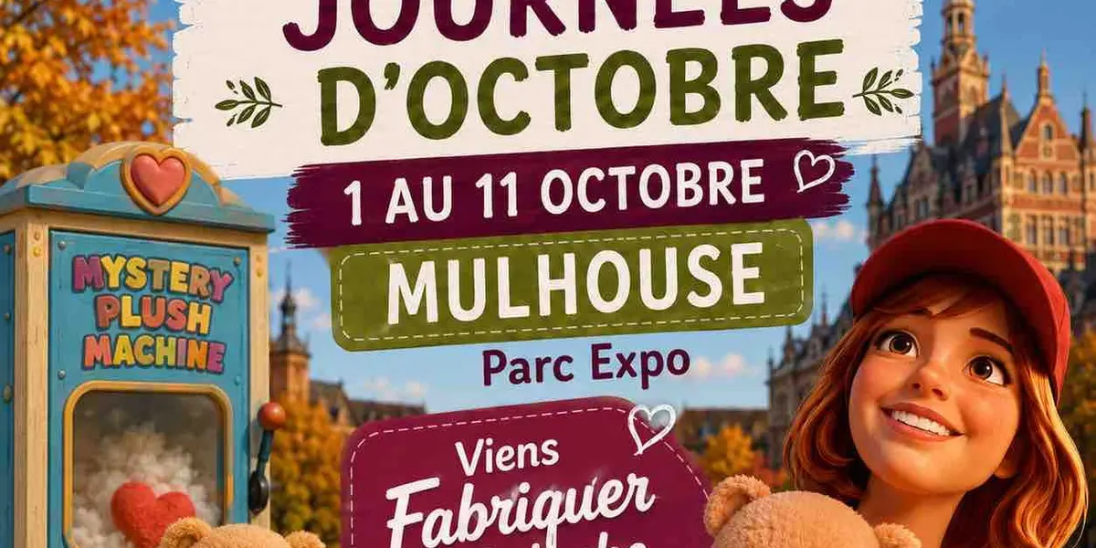 Coeur de Nounours sera présent aux Journées d'Octobre de Mulhouse