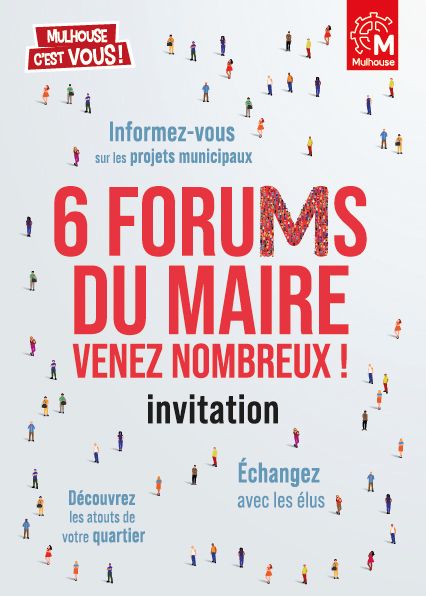 Forum du Maire : Centre Historique, Fonderie, Europe-Bassin-Nordfeld, Rebberg