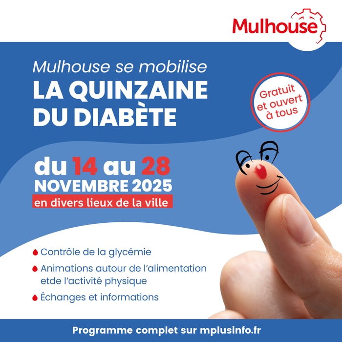 Mulhouse se mobilise pour la quinzaine du diabète
