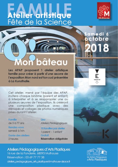 Atelier des APAP lors de la Fête de la science