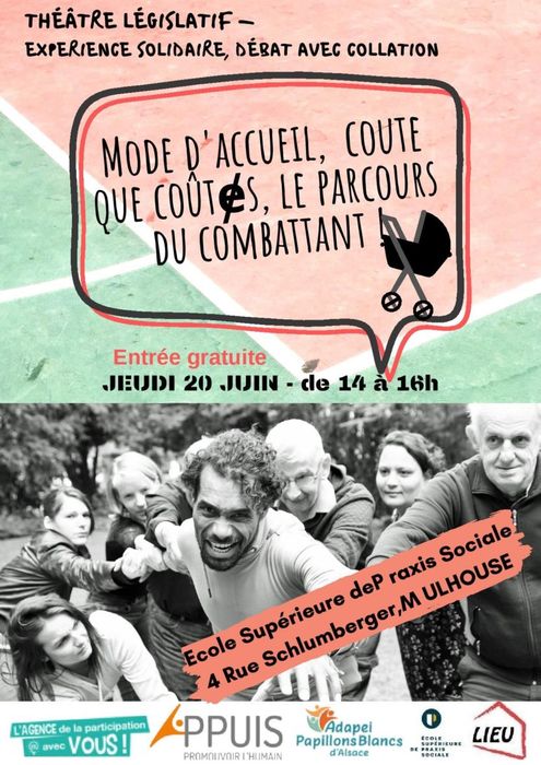 Théâtre législatif : les modes d'accueils des jeunes enfants - le parcours du combattant