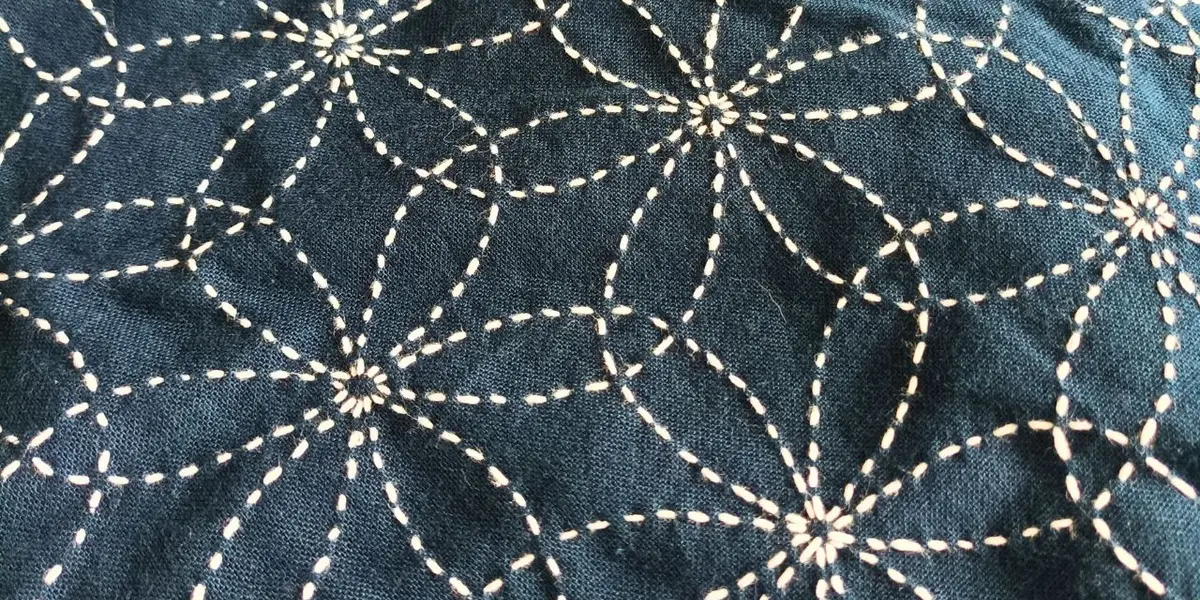 Sashiko, broderie japonaise