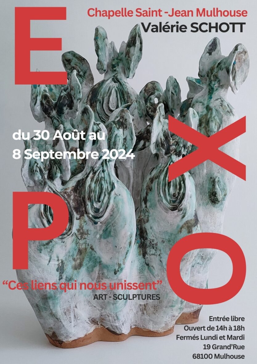 "Ces liens qui nous unissent" - Exposition d'art - sculptures de Valérie SCHOTT