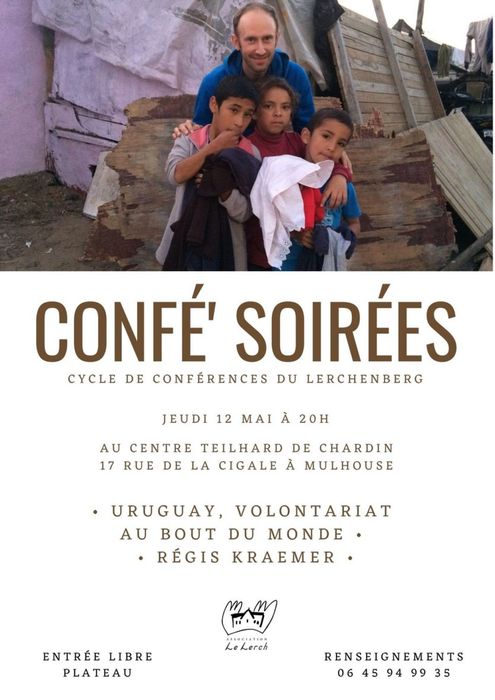 Confé' Soirées - Uruguay, volontariat au bout du monde