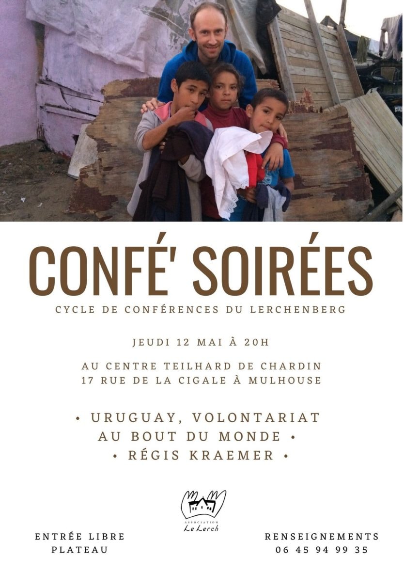 Confé' Soirées - Uruguay, volontariat au bout du monde