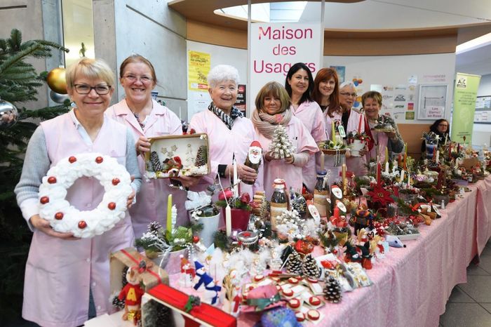 Vente de Noël des Dames en Rose