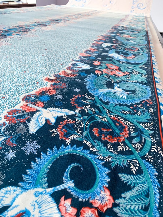 Exposition : Les coulisses du tissu de Noël