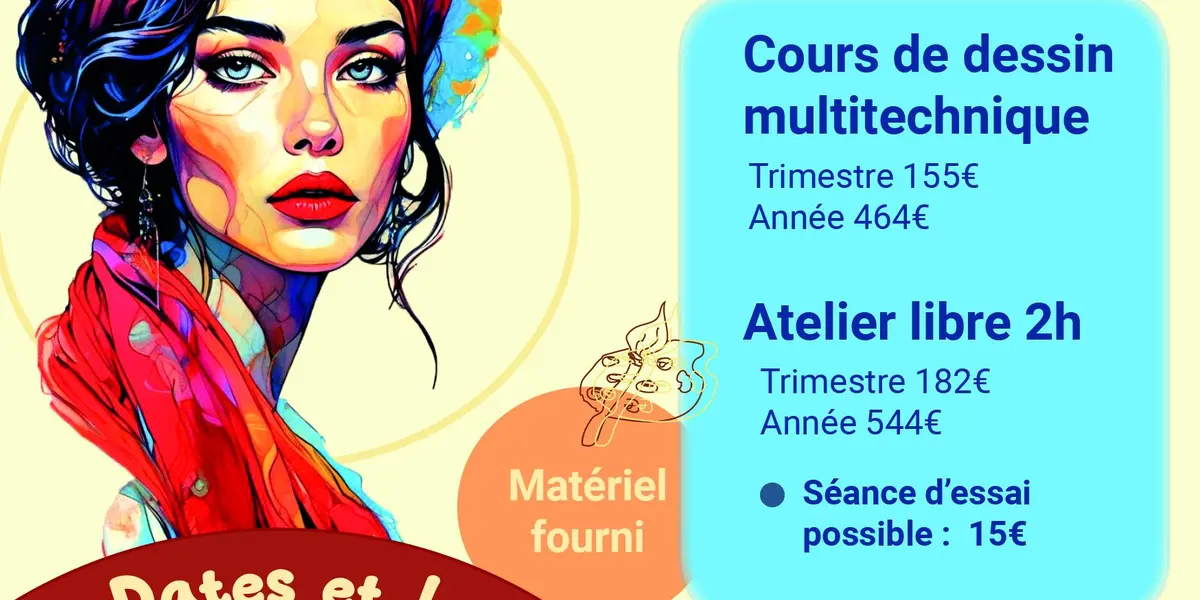 Cours de dessin et peinture