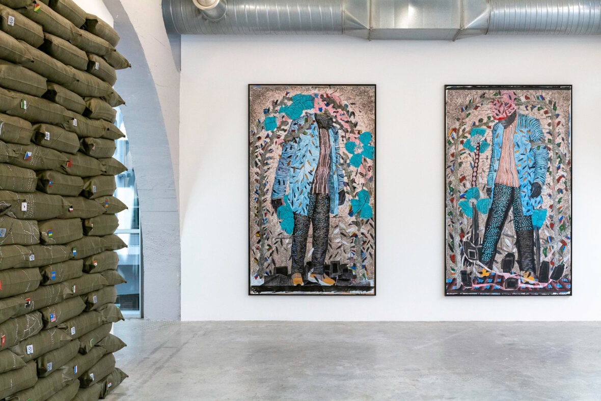 Visite commentée de l'exposition "Destins Communs" - Omar Ba