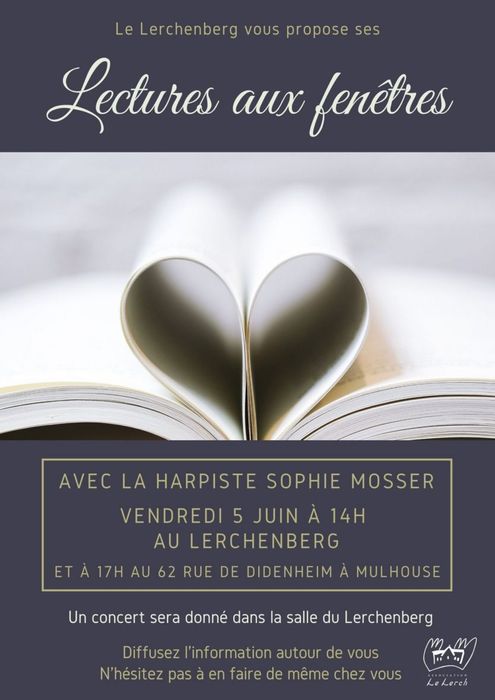 Lectures aux fenêtres - Harpe autour du monde