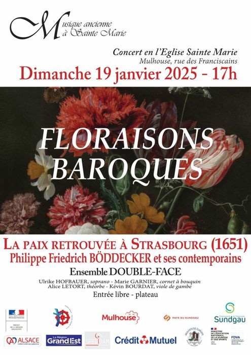 "FLORAISONS BAROQUES" - La paix retrouvée à Strasbourg (1651)
