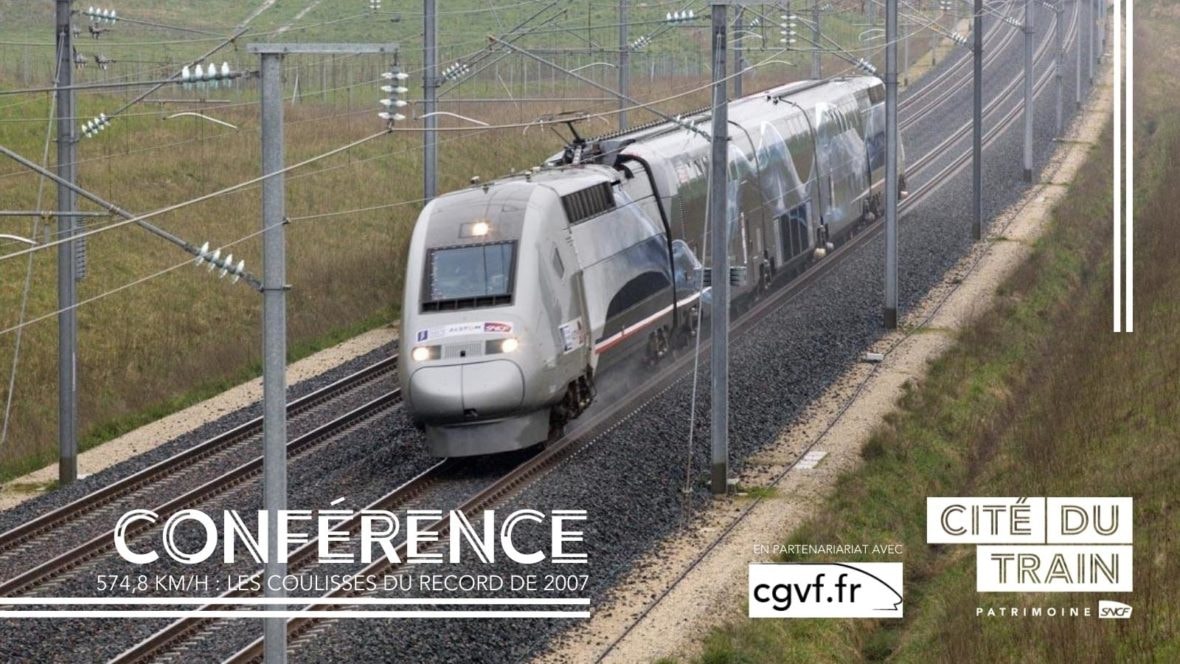 CONFÉRENCE | LIVESTREAM : 574,8 KM/H (’HISTOIRE ET LES COULISSES DU RECORD DE 2007)
