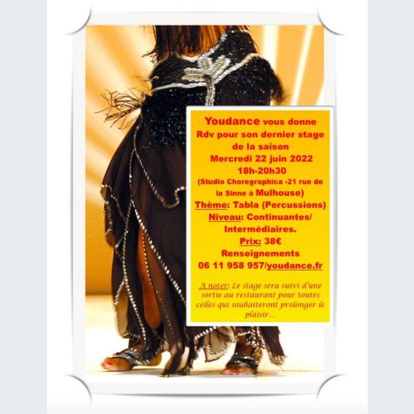 Stage de danse orientale -