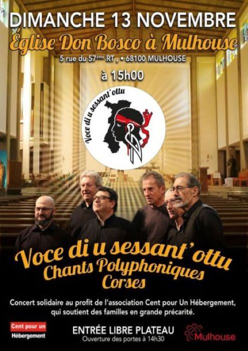 Concert du groupe Voce di u sessant'ottu