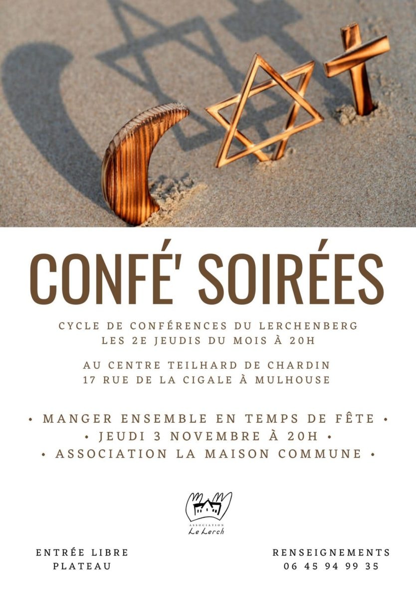 Confé' Soirées - Manger ensemble en temps de fête