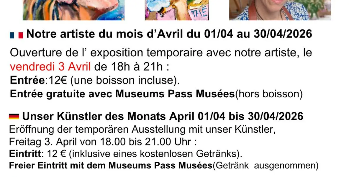 Exposition & Soirée d' Inauguration de Géraldine