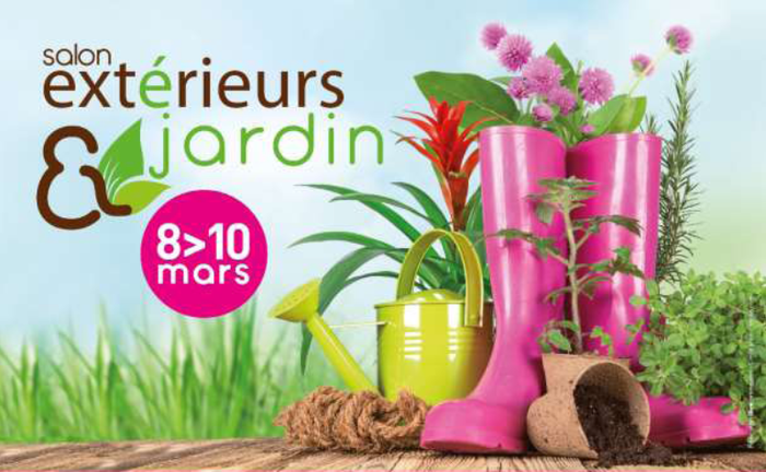 Salon extérieur et jardin